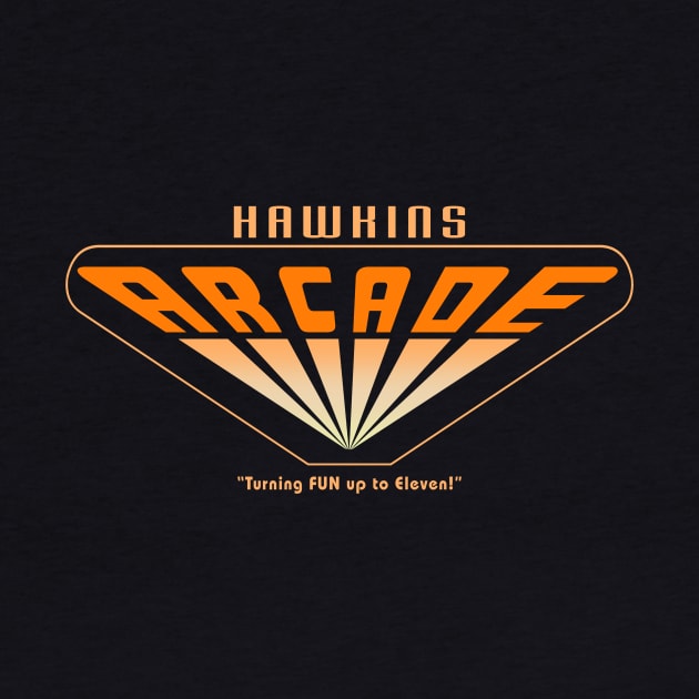 Hawkins Arcade by crocktees